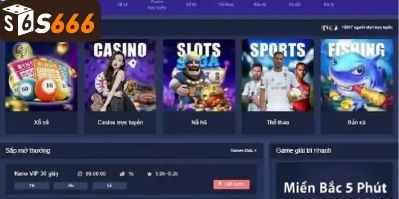 Đa dạng trò chơi giải trí